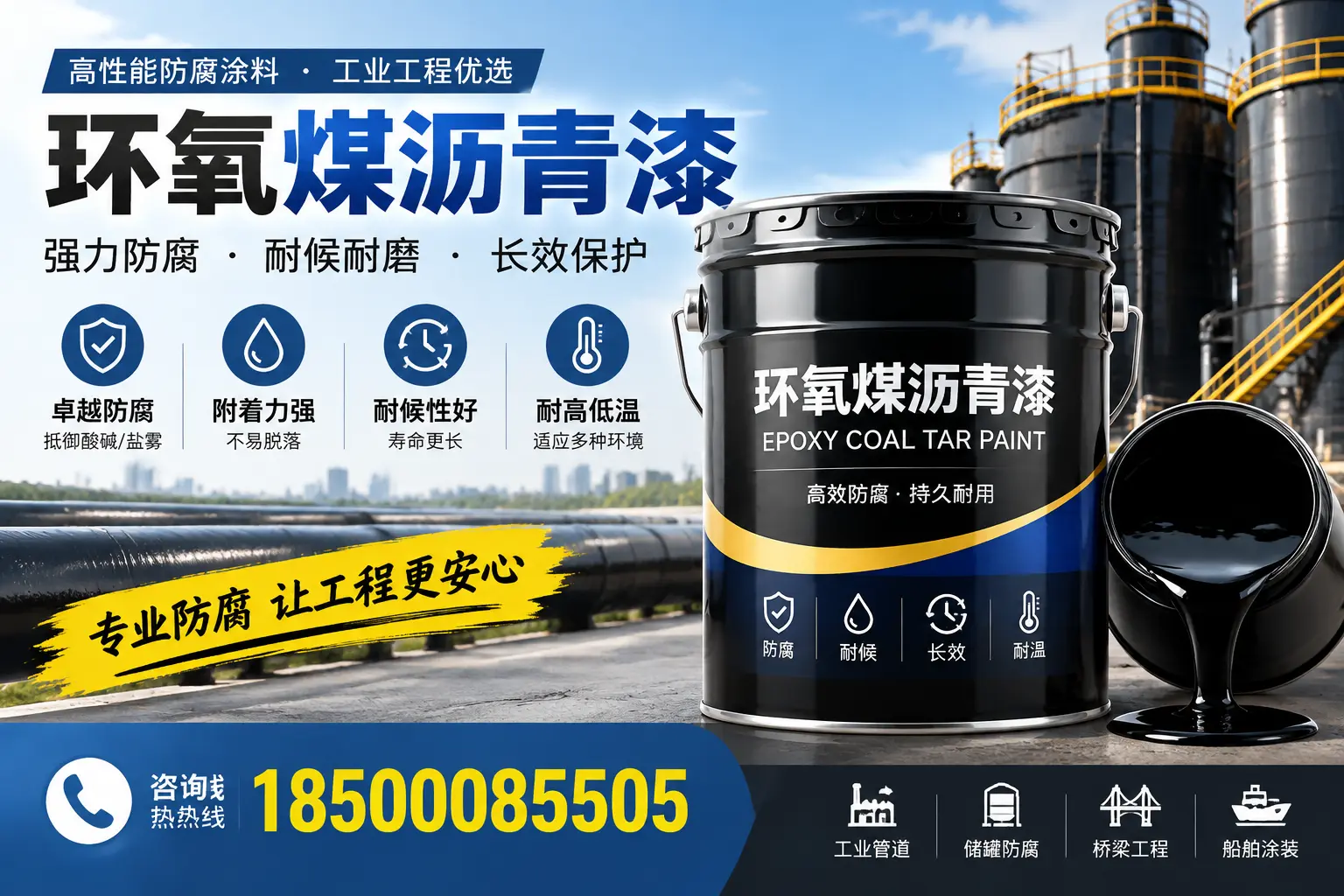 环氧煤沥青漆的施工方法与注意事项，确保在阿里顺利完成